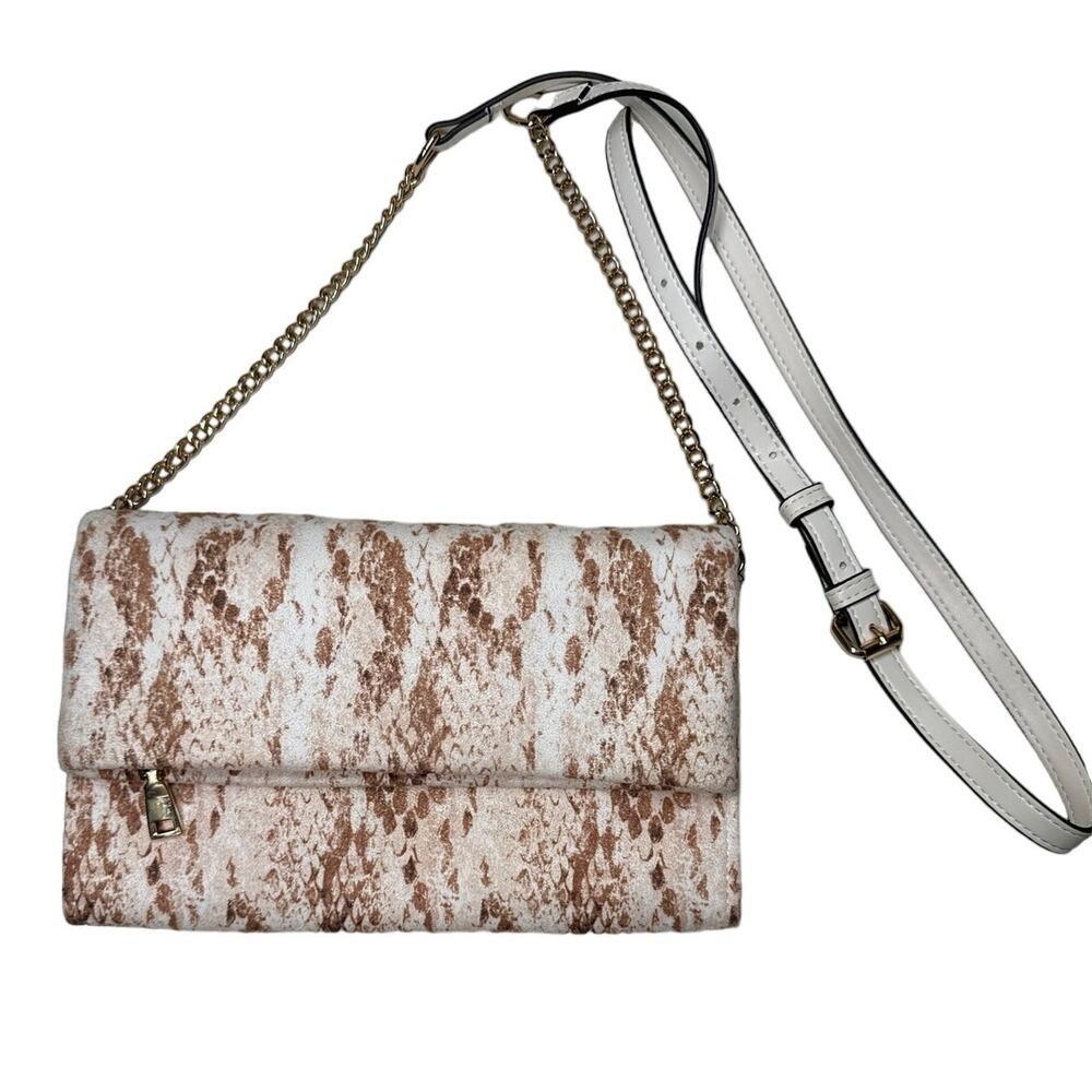 INC International Concepts sunkissed snake print clutch bag purse